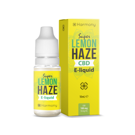 Flacon de E-liquide de CBD super lemon haze en 100 mg