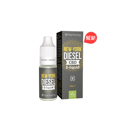 Flacon de E-liquide de CBD New York Diesel en 100 mg